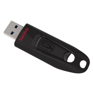 Pamięć pendrive 64gb usb 3.0 sandisk cruzer ultra czarny 1szt. /001238360000/