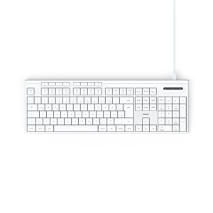 KLAWIATURA KOMPUTEROWA CK-200 PRZEWODOWA USB QWERTY ASSIST AI BIAŁA   /U81730530000/