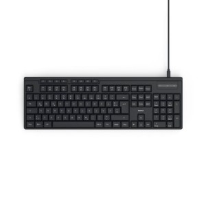 KLAWIATURA KOMPUTEROWA CK-200 PRZEWODOWA USB QWERTY ASSIST AI CZARNA   /U81730520000/