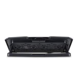 Podstawa pod laptopa chłodząca do 15,6"/5,0kg HAMA aluminiowa srebrno-czarna 1szt. /001268070000/