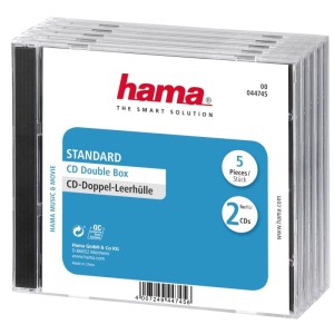OPAKOWANIE CD-BOX 5 SZT. PODWÓJNE  /000447450000/