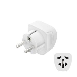 ADAPTER PODRÓŻNY BASIC GNIAZDO WORLD -> WTYK EU  /002234560000/