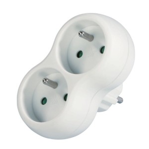 ADAPTER GNIAZDO SIECIOWE- 2 WEJŚCIA  /440477900000/