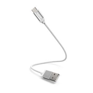 KABEL ŁADUJĄCY/DATA, USB TYPE-C, 0,2M BIAŁY  /001782840000/