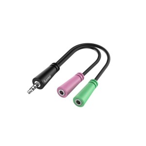 ADAPTER JACK 3,5 4PIN WT. - 2XJACK 3,5 GN.  /002003520000/