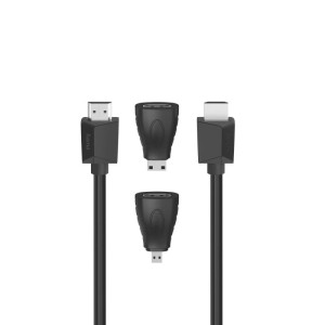 KABEL HDMI 2.0B 4K, 1,5M +ADAPTER MINI/MICRO HDMI  /002007050000/