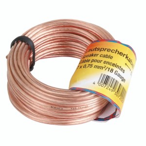 KABEL GŁOŚNIKOWY 2X0,75MM 10M  /002051410000/