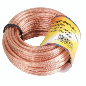 KABEL GŁOŚNIKOWY 2X1,55MM 10M  /002051420000/