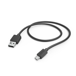 KABEL ŁADUJĄCY/DATA MICRO USB 1,0M CZARNY  /002015840000/