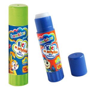 Klej w sztyfcie 15g mini ZOO BAMBINO 1szt. /MAJ-03073/