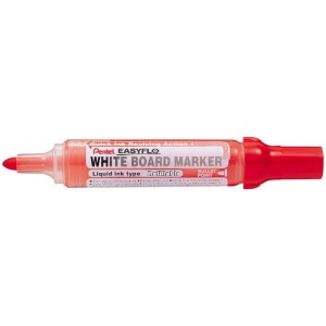Marker suchościeralny okrągły 6,0mm PENTEL EASYFLO MW50M do napełniania czerwony 1szt. /MW50M-B/