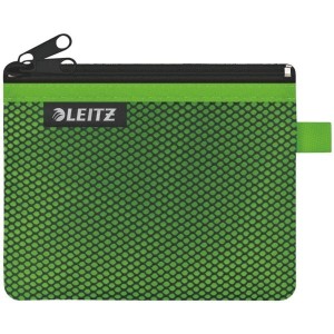 Saszetka podróżna 140x105mm rozmiar S 2 kieszenie LEITZ WOW zielona 1szt. /40110054/