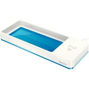 Piórnik z ładowarką indukcyjną Leitz WOW, niebieski /53651036/