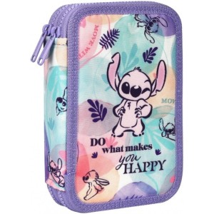 Piórnik podwójny z wyposażeniem PATIO DISNEY FASHION JUMPER 2 STITCH pastel /F066885/