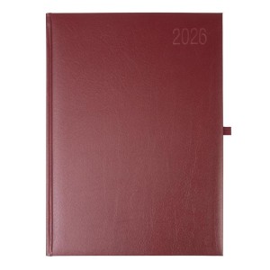 Terminarz A4 dzienny OPUS 2027  O.DIARY Neptun bordowy 1szt. /809943/