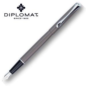 Pióro wieczne DIPLOMAT TRAVALLER szare M CT 1szt. /D40704025/