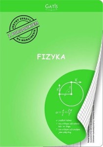Zeszyt A5 60K Kratka Fizyki Do Gimnazjum i Liceum z Kompedium Wiedzy z Fizyki Na Marginesach GATIS /FIZ60/
