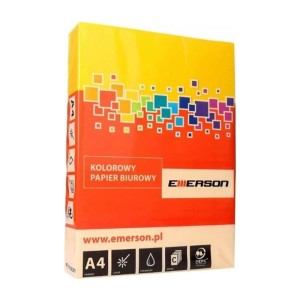 Papier ksero kolor A4/80 EMERSON intensywny złoty 500szt. /xem408060/