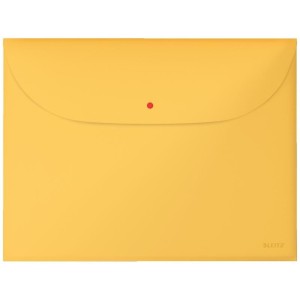 Teczka kopertowa A4+ PP LEITZ COSY z 2 przegródkami żółta ciepła /47090019/