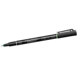 Marker foliopis/do CD 1,0-2,5mm B ścięty RYSTOR FB-25 zielony /442-003/