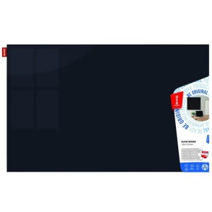 Tablica szklana magnetyczna 60x80cm MEMOBE antracytowa /MSZ080060-82/