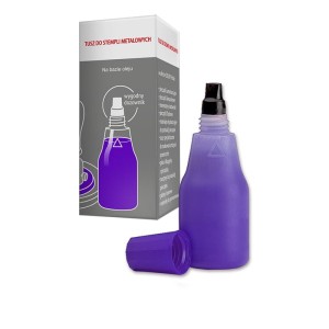 Tusz olejowy do pieczątek/stempli metalowych 25ml COLOP fioletowy 1szt
