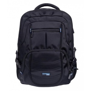Plecak na laptopa 17" 35L DONAU TRAVEL AMSTERDAM USB+kabel czarny 1szt. /11571741-05/