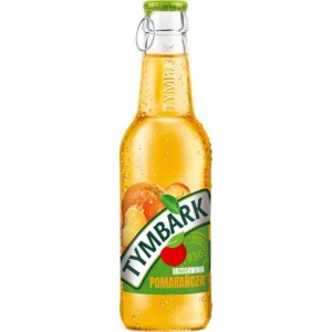 Napój TYMBARK 250ml pomarańcza brzoskwinia szklana butelka 1szt.