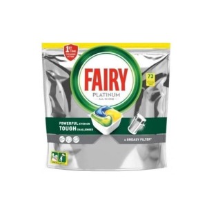 Tabletki/kapsułki do zmywarki FAIRY JAR ALL IN ONE 73szt. cytrynowe