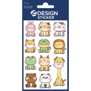 Naklejki Z-DESIGN błyszczące - zwierzęta AVERY ZWECKFORM 11szt. /4428/