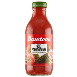 Sok DAWTONA 300ml pomidorowy z kiszonymi ogórkami butelka szklana 1szt./ 44871/