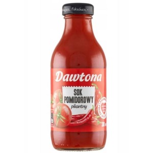 Sok DAWTONA 300ml pomidorowy pikantny butelka szklana 1szt. /44869/