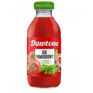 Sok DAWTONA 300ml pomidorowy z selerem naciowym butelka szklana 1szt. /44873/