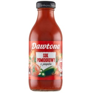 Sok DAWTONA 300ml pomidorowy jalapeno butelka szklana 1szt. /44868/