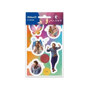 Naklejki ozdobne Pelikan Kleks 21 sztuk w opakowaniu