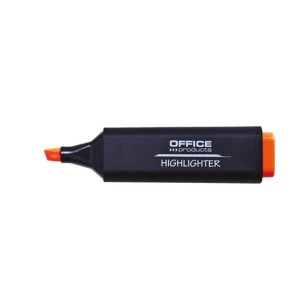 Zakreślacz OFFICE PRODUCTS pomarańczowy 1szt. /17055211-07/