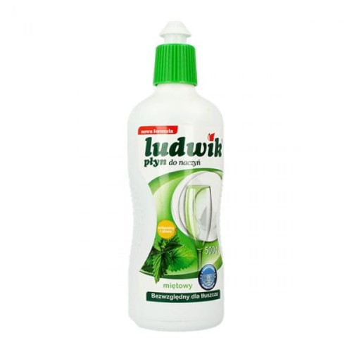PŁYN DO NACZYŃ LUDWIK 500 ML MIĘTA.jpg