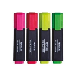 Zakreślacz OFFICE PRODUCTS 4 kolory /17055214-99/