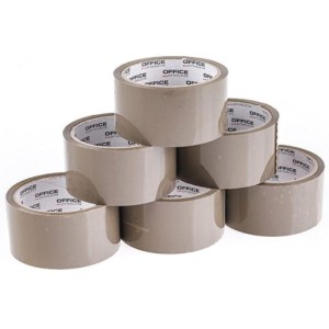 Taśma pakowa OFFICE PRODUCTS 48x50 brązowa /1502501118/