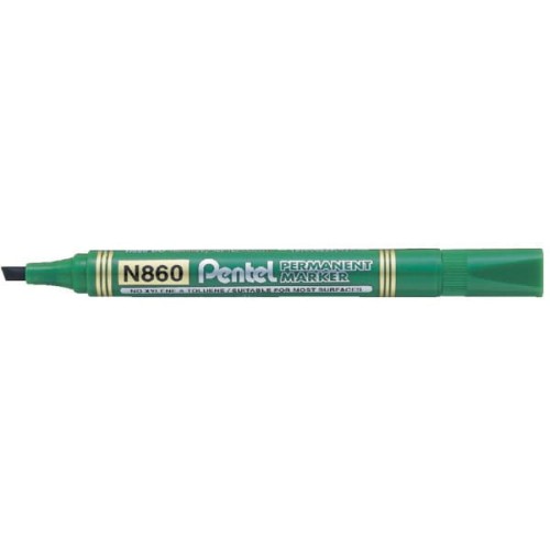 Marker permanentny PENTEL N860 ścięty zielony.jpg