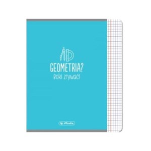 Zeszyt tematyczny A5/32 gładki 70g posiada adresówkę GEOMETRIA HERLITZ /0009583352/