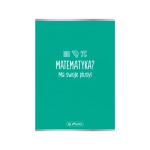 Zeszyt tematyczny A5/60 kratka 70g posiada adresówkę MATEMATYKA HERLITZ /0009577438/