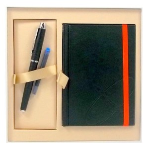 Pióro wieczne PARKER IM PREMIUM matte black z notesem /1889093/