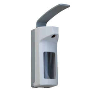Dozownik łokciowy 500ml MERIDA biało-szary 1szt. /D9P/