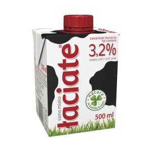 Mleko UHT ŁACIATE 3,2% 500 ml