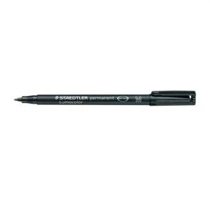 Marker foliopis/do CD 1,0mm M okrągły STAEDTLER LUMOCOLOR czarny 1szt. /S317-9/