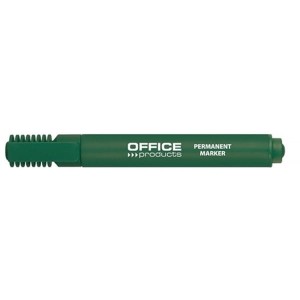 Marker permanentny ścięty 1,0-5,0mm OFFICE PRODUCTS zielony /17071311-02/