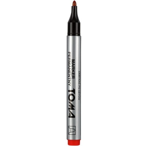 Marker permanentny Toma 090 czerwony.jpg