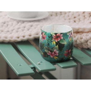 Świeca zapachowa BISPOL AURA sn71s-13 gwiazdka w prostym szkle ze wzorem 1szt.