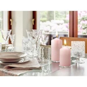 Świeca walec stopniowane BISPOL AURA sw50/4-090 białe 4szt.